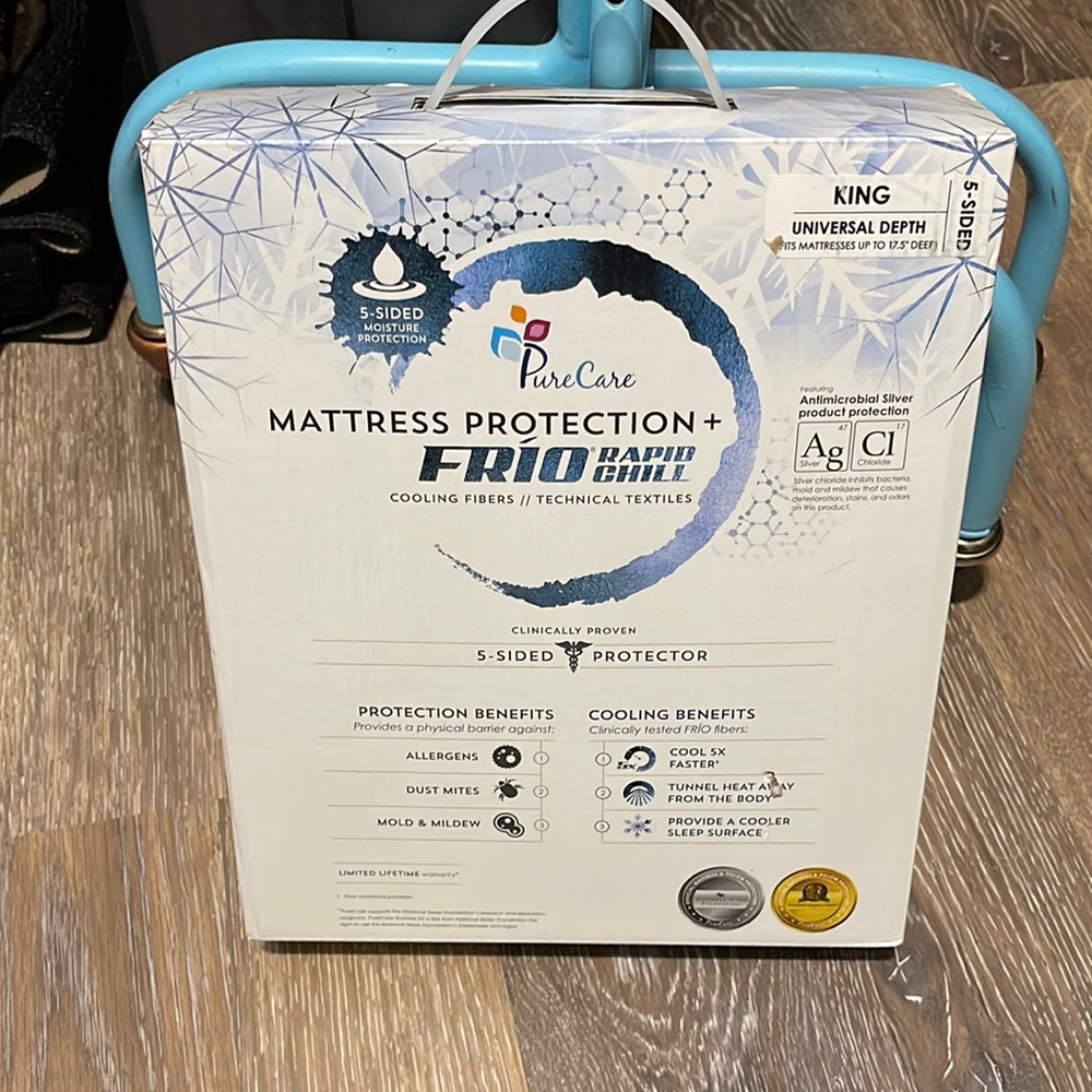 King Size Mattress Protection + Frio Rapid Chill